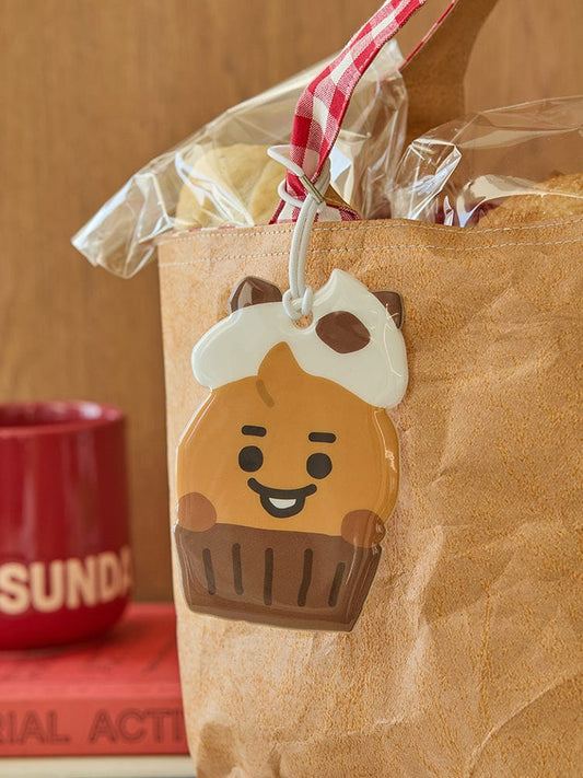 BT21 SHOOKY Baby Bakery PVC Name Tag