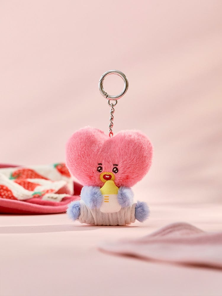 BT21 TATA Baby Newborn Season 2 Sitting Doll Keyring