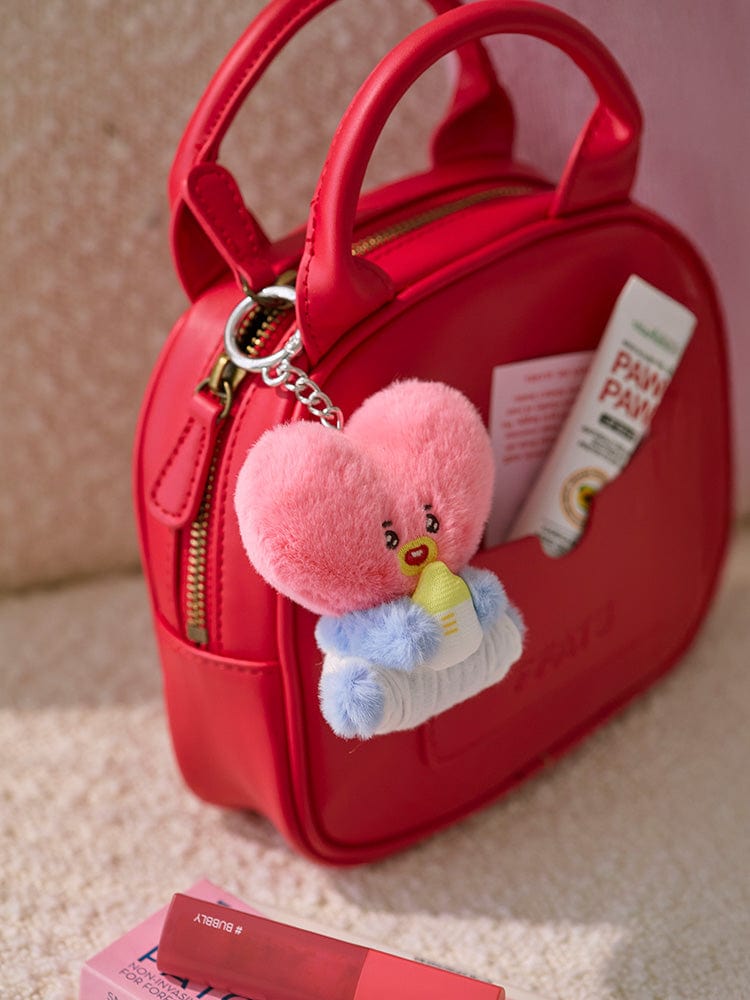 BT21 TATA Baby Newborn Season 2 Sitting Doll Keyring