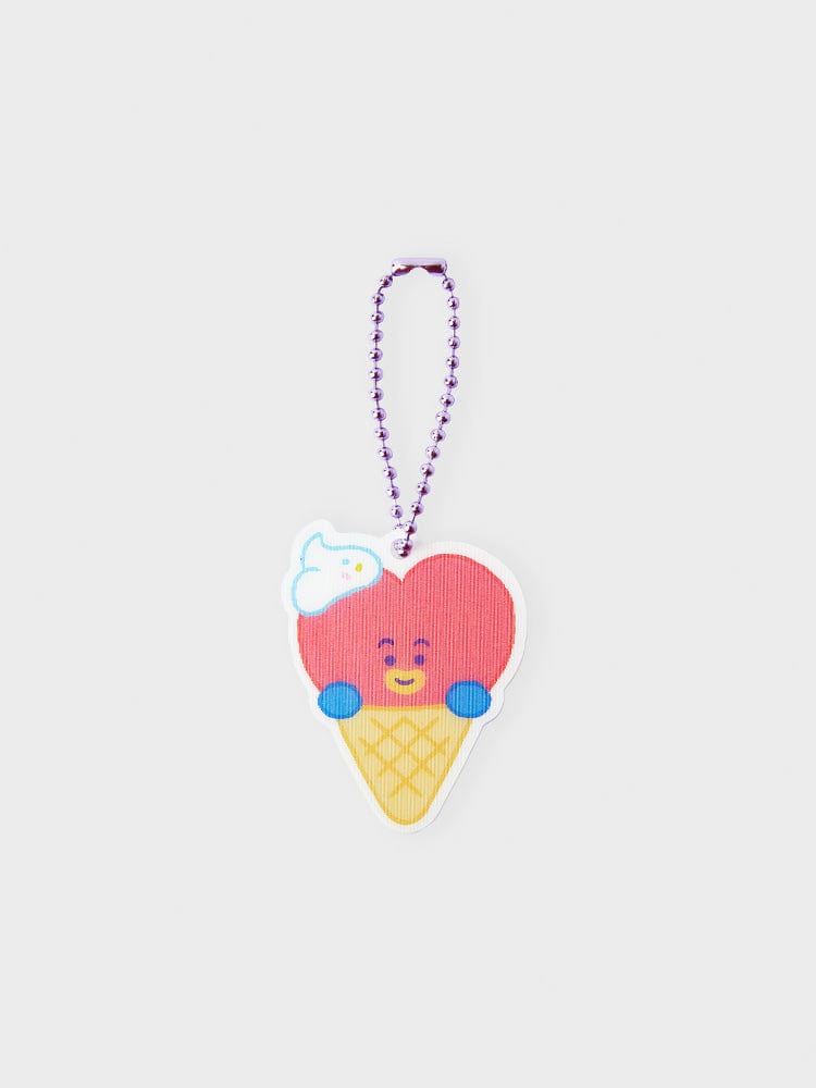 BT21 On the Cloud TATA lenticular keyring