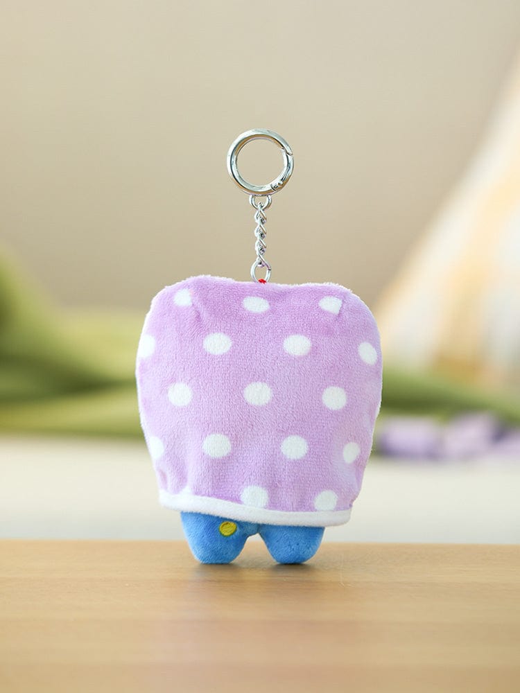 BT21 TATA Campfire Blanket Doll Keyring