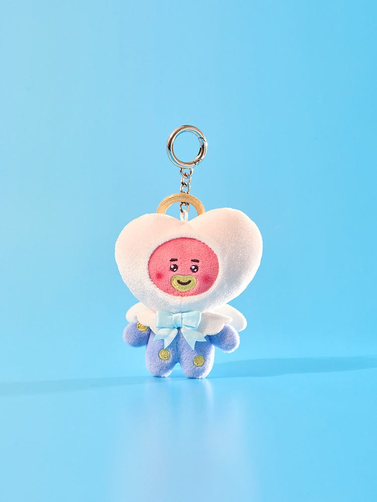 BT21 TATA Angel & Villain Angel Doll Keyring