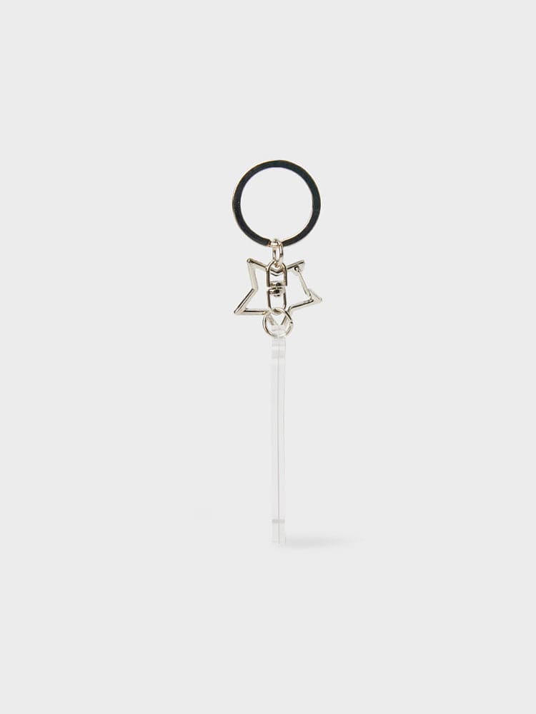 BT21 TATA Silver Edition ID Card Acrylic Keyring
