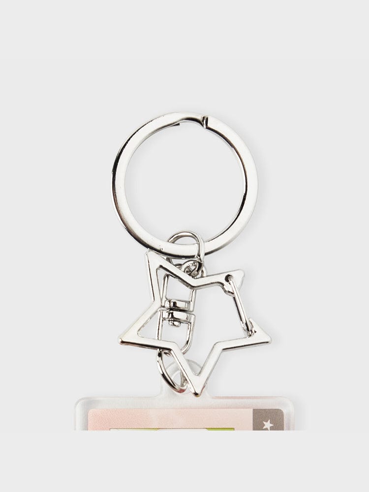 BT21 TATA Silver Edition ID Card Acrylic Keyring