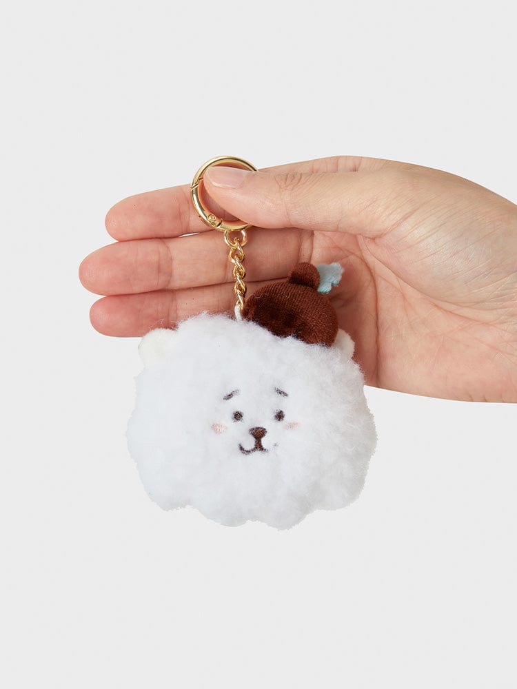 BT21 RJ j-hope in luv face doll key ring