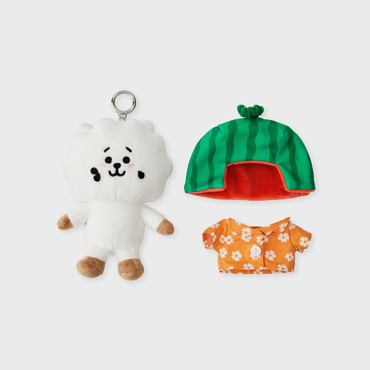 BT21 RJ Summer Rain Doll Key Ring