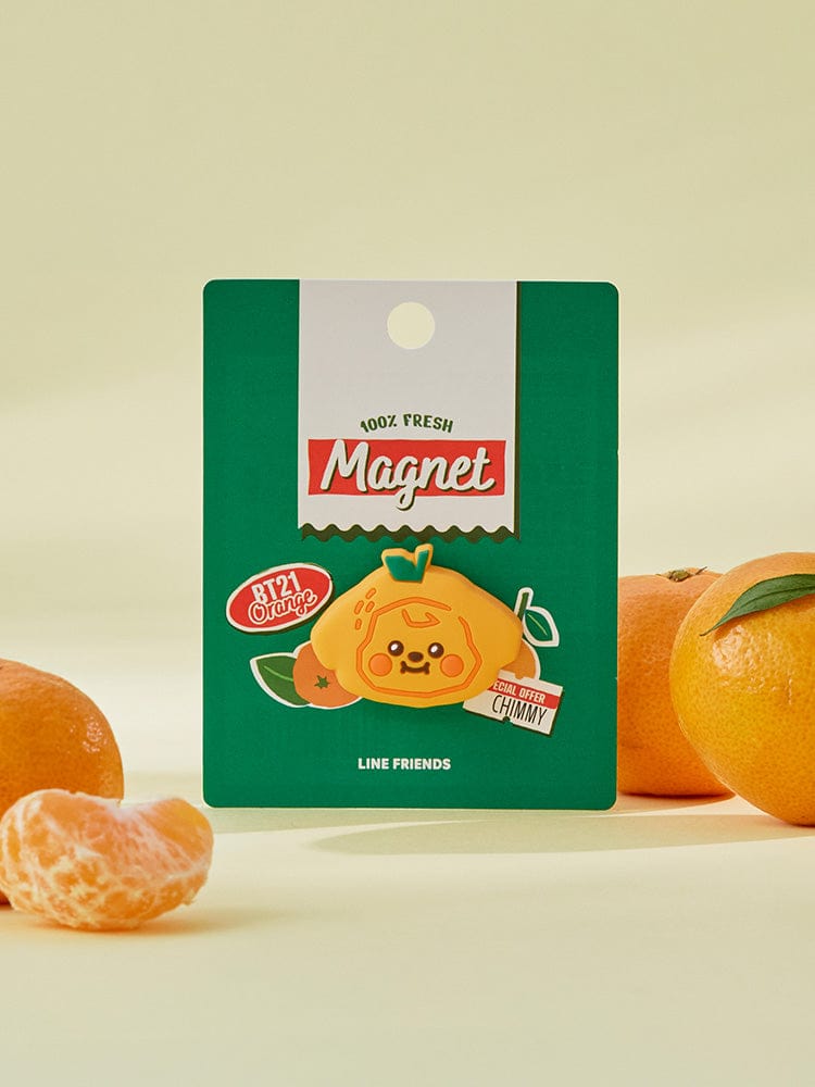 BT21 CHIMMY Baby Orange Party Silicon Magnet