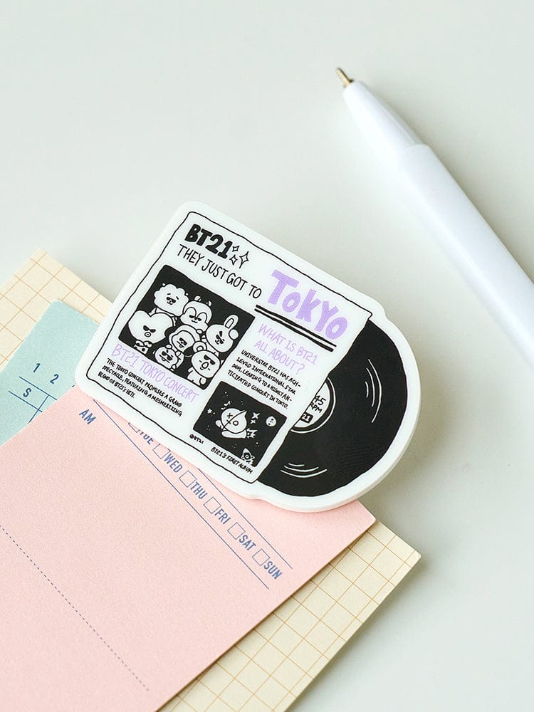 BT21 CITY EDITION Acrylic Clip Magnet - Tokyo