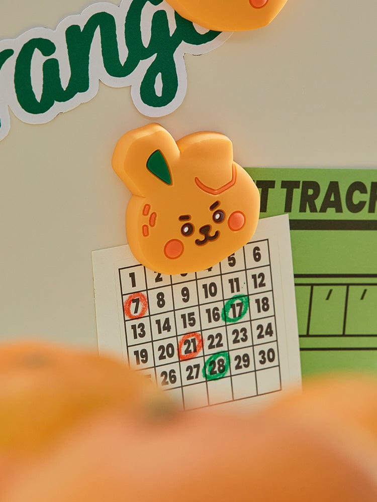 BT21 COOKY Baby Orange Party Silicon Magnet