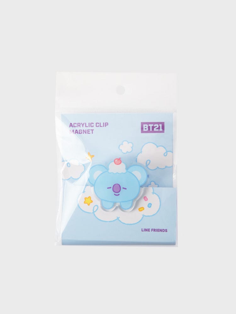BT21 On the Cloud KOYA Acrylic Clip Magnet