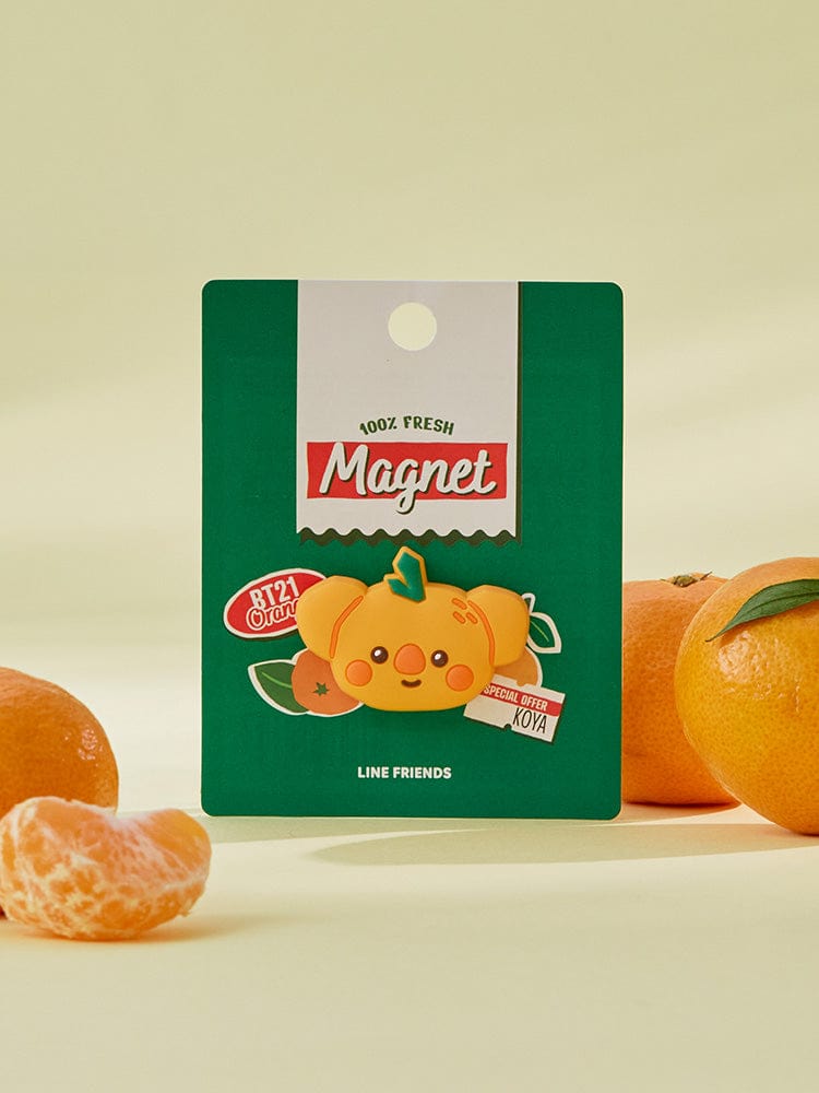 BT21 KOYA Baby Orange Party Silicon Magnet