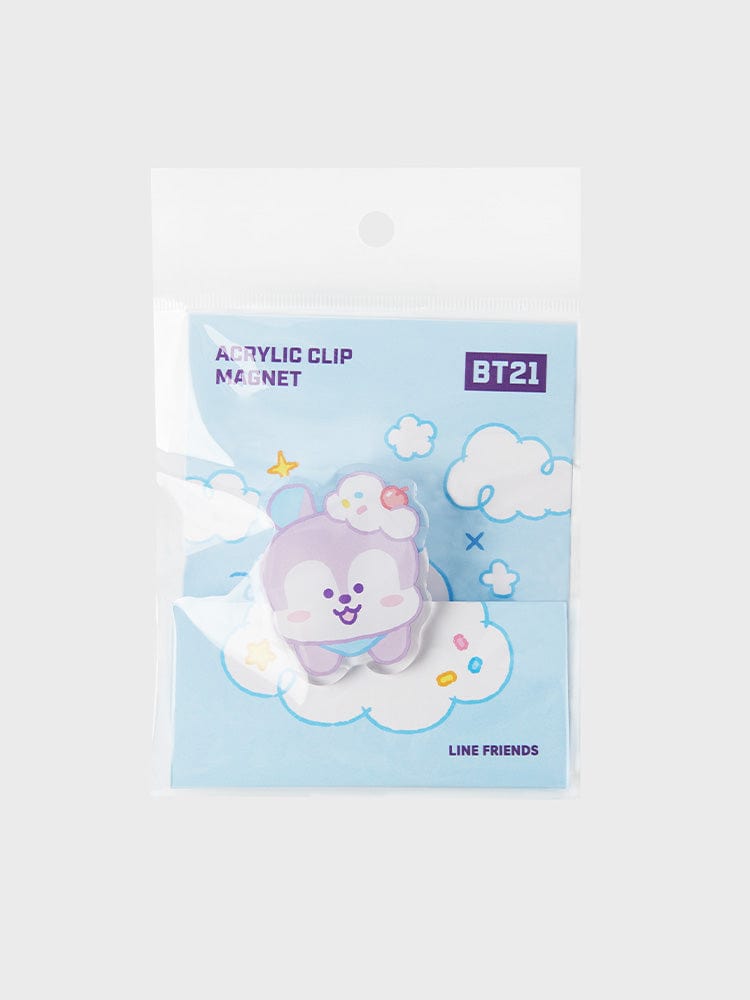 BT21 On the Cloud MANG Acrylic Clip Magnet