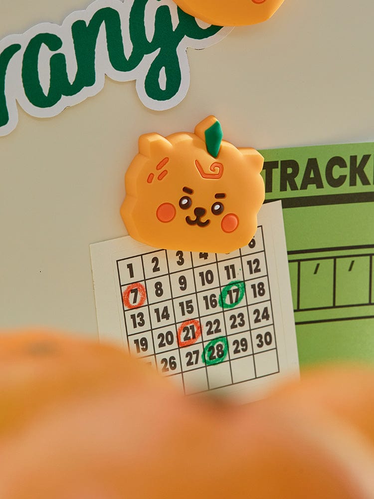 BT21 RJ Baby Orange Party Silicon Magnet