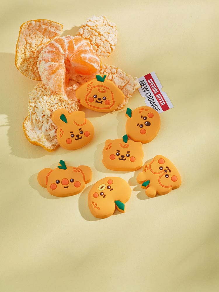 BT21 RJ Baby Orange Party Silicon Magnet