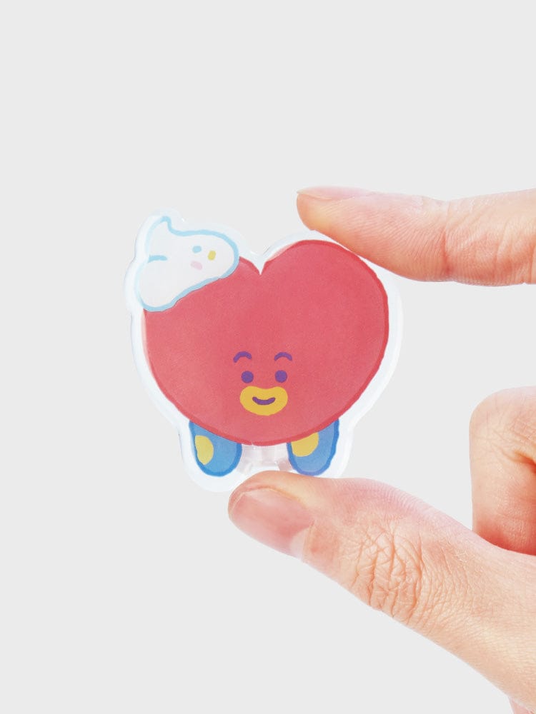 BT21 On the Cloud TATA Acrylic Clip Magnet
