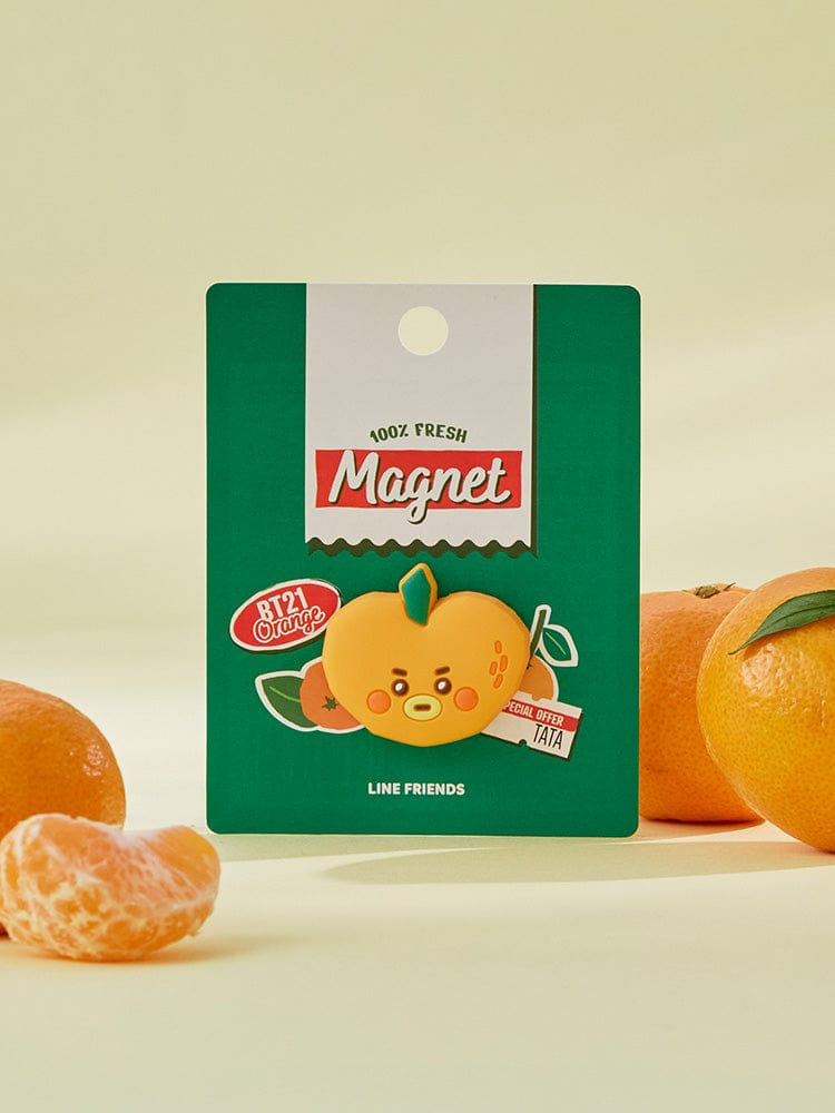 BT21 TATA Baby Orange Party Silicon Magnet