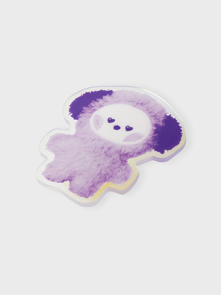 BT21 CHIMMY Purple of Wish Edition Mini Acrylic Clip Magnet