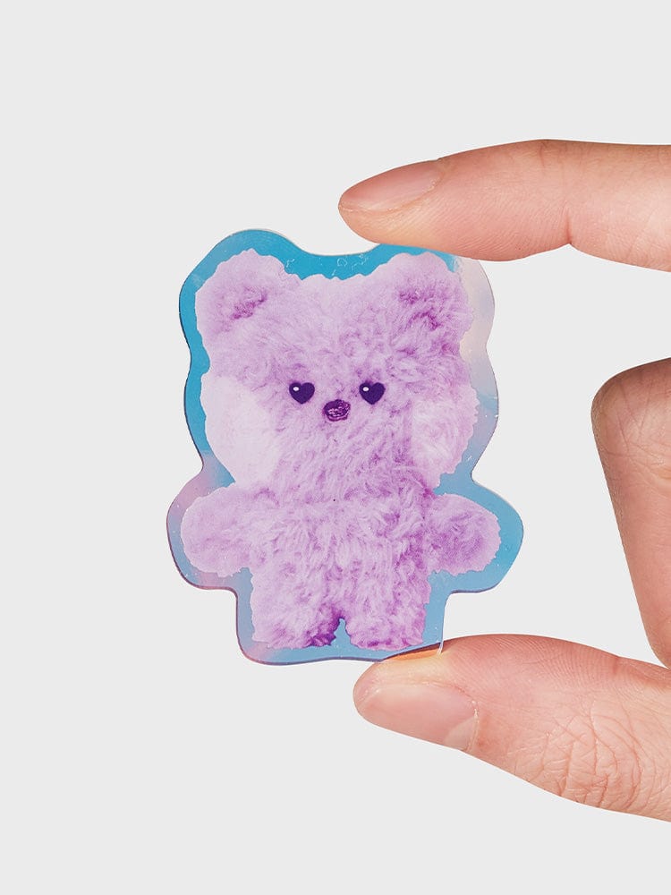 BT21 KOYA Purple of Wish Edition Mini Acrylic Clip Magnet