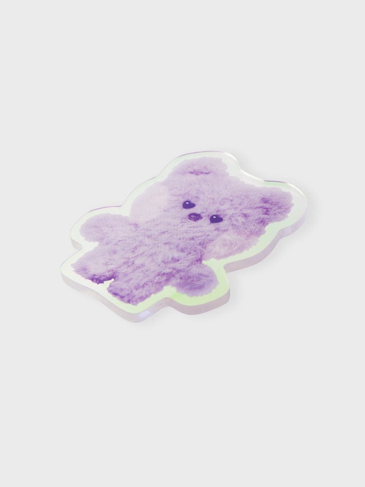 BT21 KOYA Purple of Wish Edition Mini Acrylic Clip Magnet