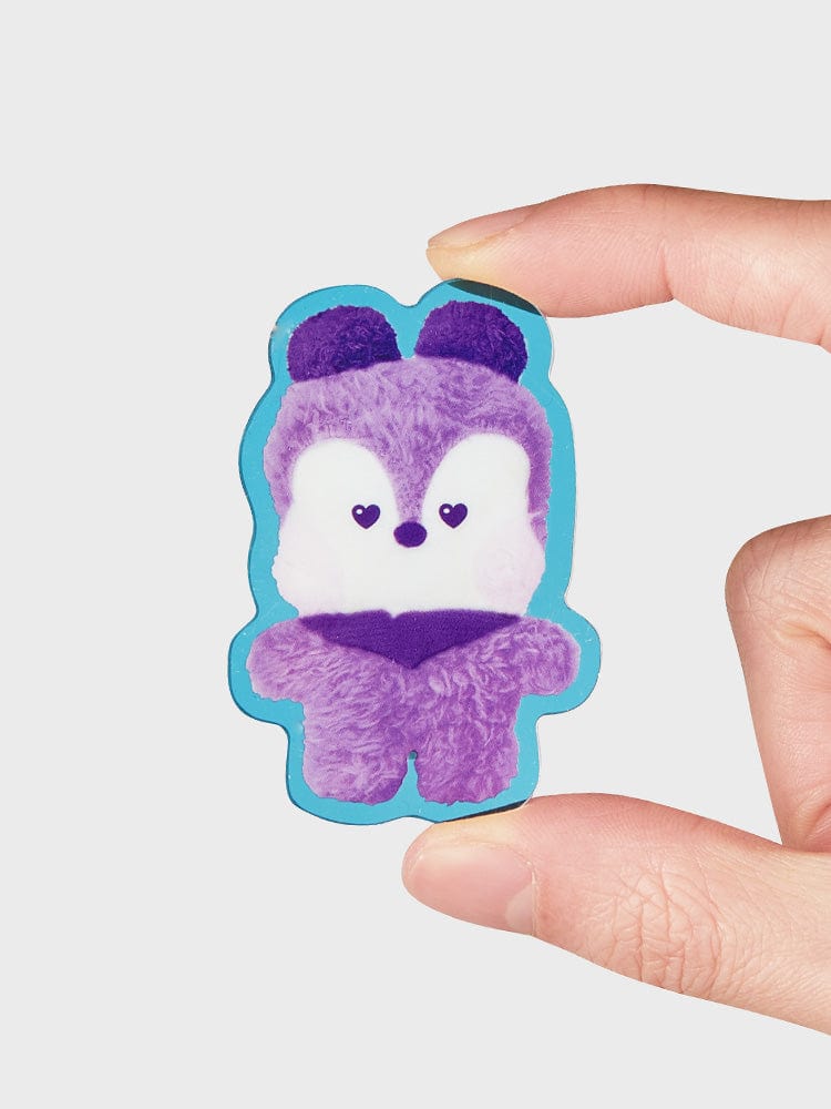 BT21 MANG Purple of Wish Edition Mini Acrylic Clip Magnet