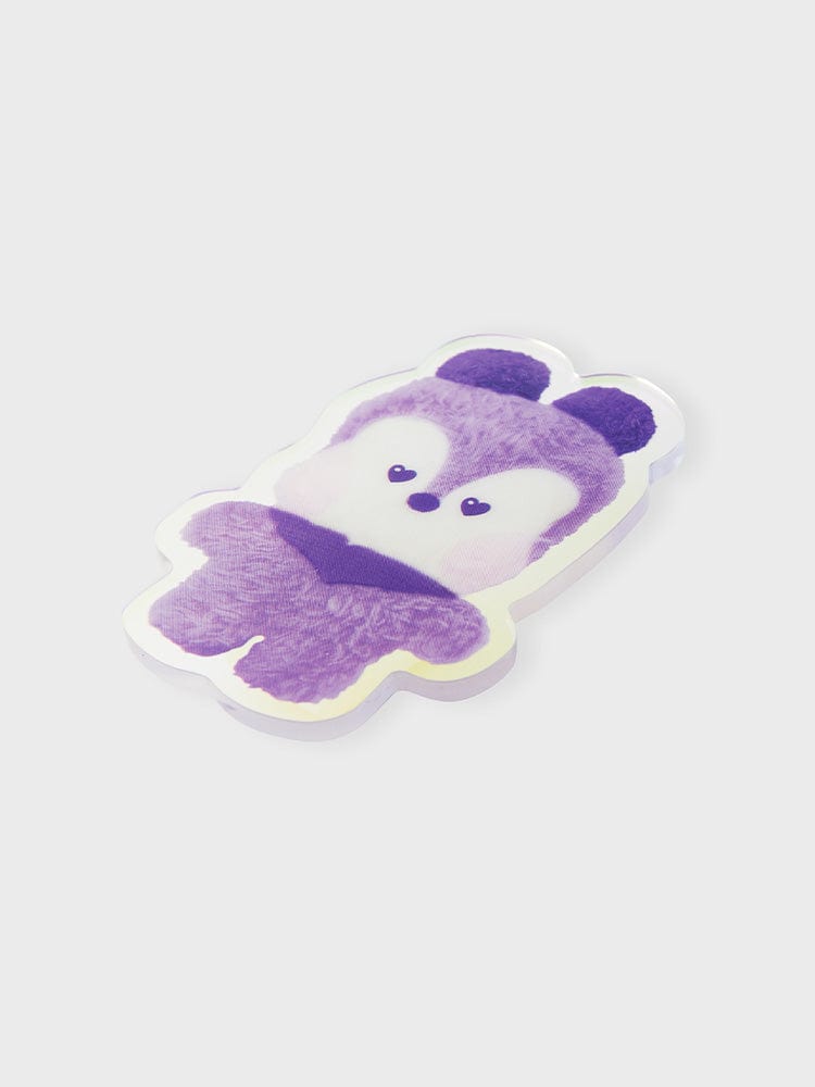 BT21 MANG Purple of Wish Edition Mini Acrylic Clip Magnet