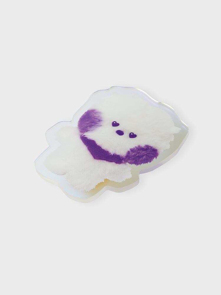 BT21 RJ Purple of Wish Edition Mini Acrylic Clip Magnet