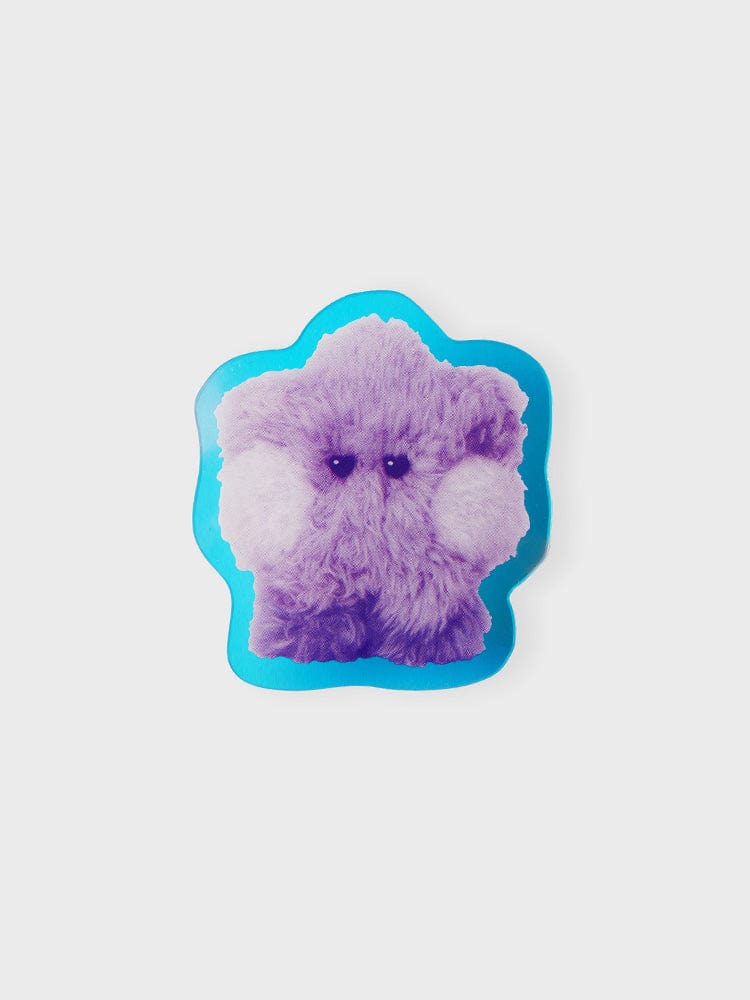 BT21 SHOOKY Purple of Wish Edition Mini Acrylic Clip Magnet