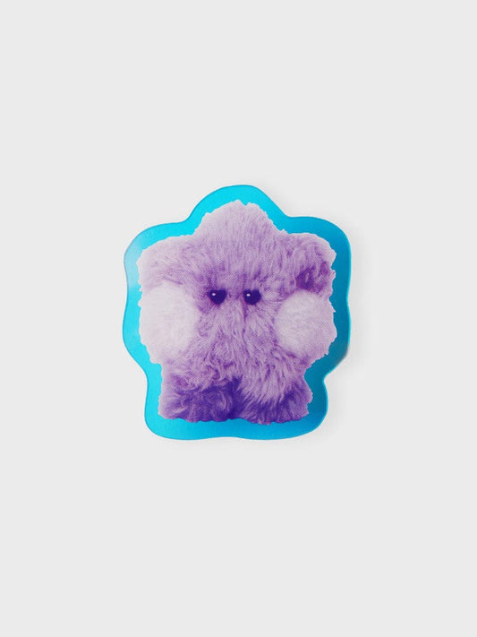 BT21 SHOOKY Purple of Wish Edition Mini Acrylic Clip Magnet