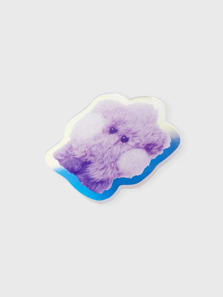 BT21 SHOOKY Purple of Wish Edition Mini Acrylic Clip Magnet