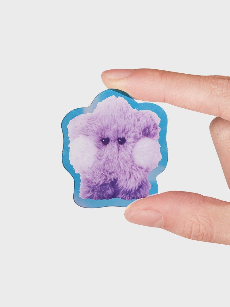 BT21 SHOOKY Purple of Wish Edition Mini Acrylic Clip Magnet