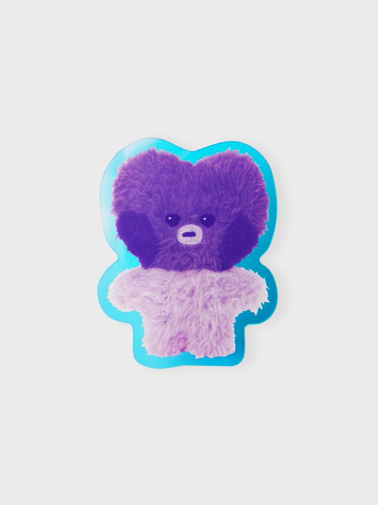 BT21 TATA Purple of Wish Edition Mini Acrylic Clip Magnet
