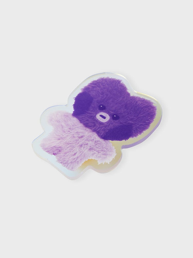 BT21 TATA Purple of Wish Edition Mini Acrylic Clip Magnet