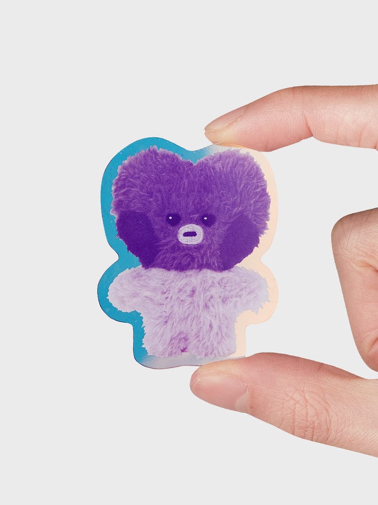 BT21 TATA Purple of Wish Edition Mini Acrylic Clip Magnet