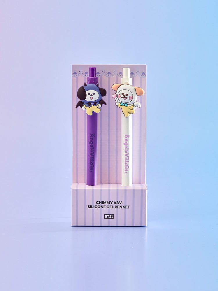BT21 CHIMMY Angel & Villain Gel Pen Set (2 pieces)