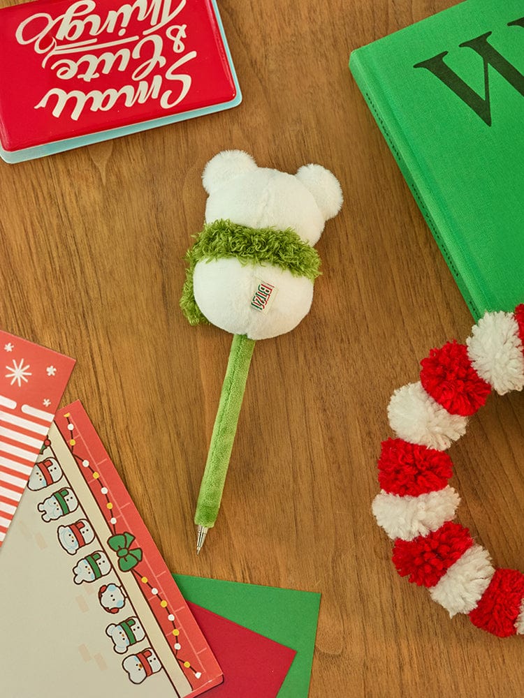 BT21 KOYA Mini Mini Mini Petit Holiday Snowman Doll Gel Pen