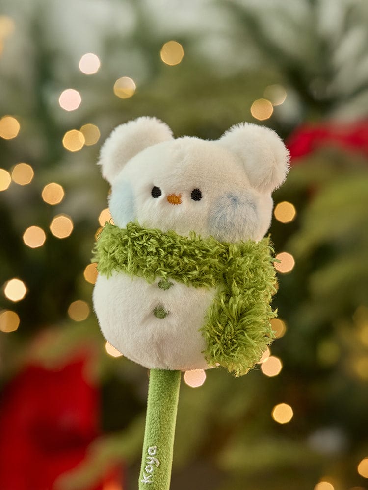 BT21 KOYA Mini Mini Mini Petit Holiday Snowman Doll Gel Pen