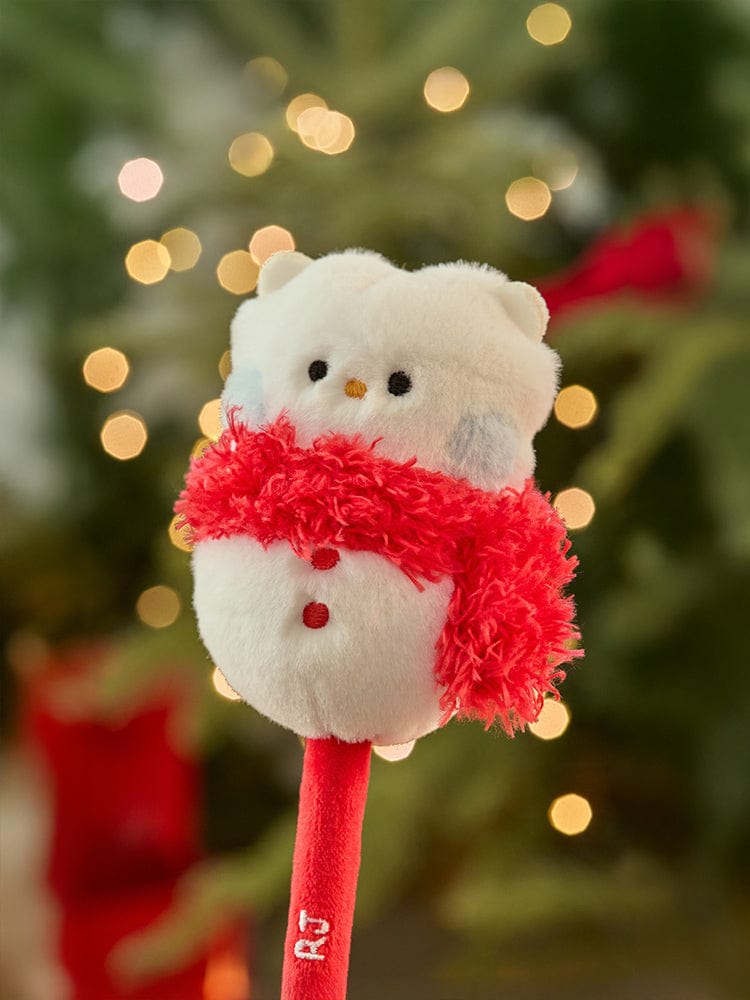BT21 RJ Mini Mini Mini Petty Holiday Snowman Doll Gel Pen