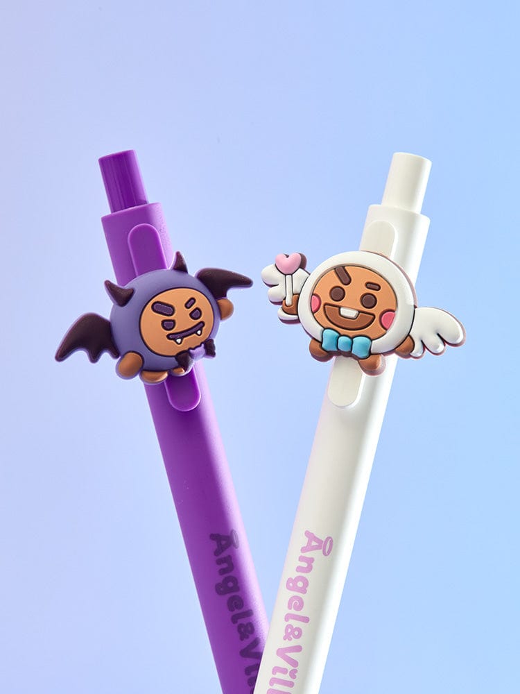 BT21 SHOOKY Angel & Villain Gel Pen Set (2 pieces)
