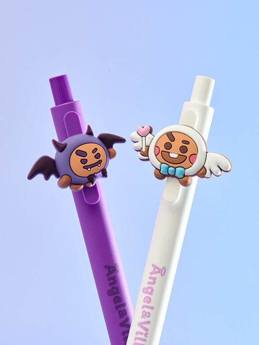 BT21 SHOOKY Angel & Villain Gel Pen Set (2 pieces)