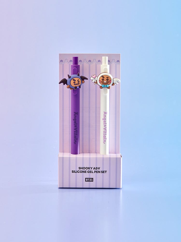 BT21 SHOOKY Angel & Villain Gel Pen Set (2 pieces)