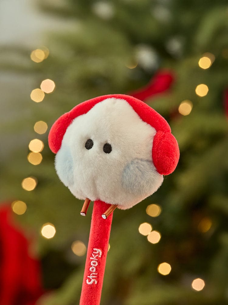 BT21 SHOOKY Mini Mini Mini Petit Holiday Snowman Doll Gel Pen