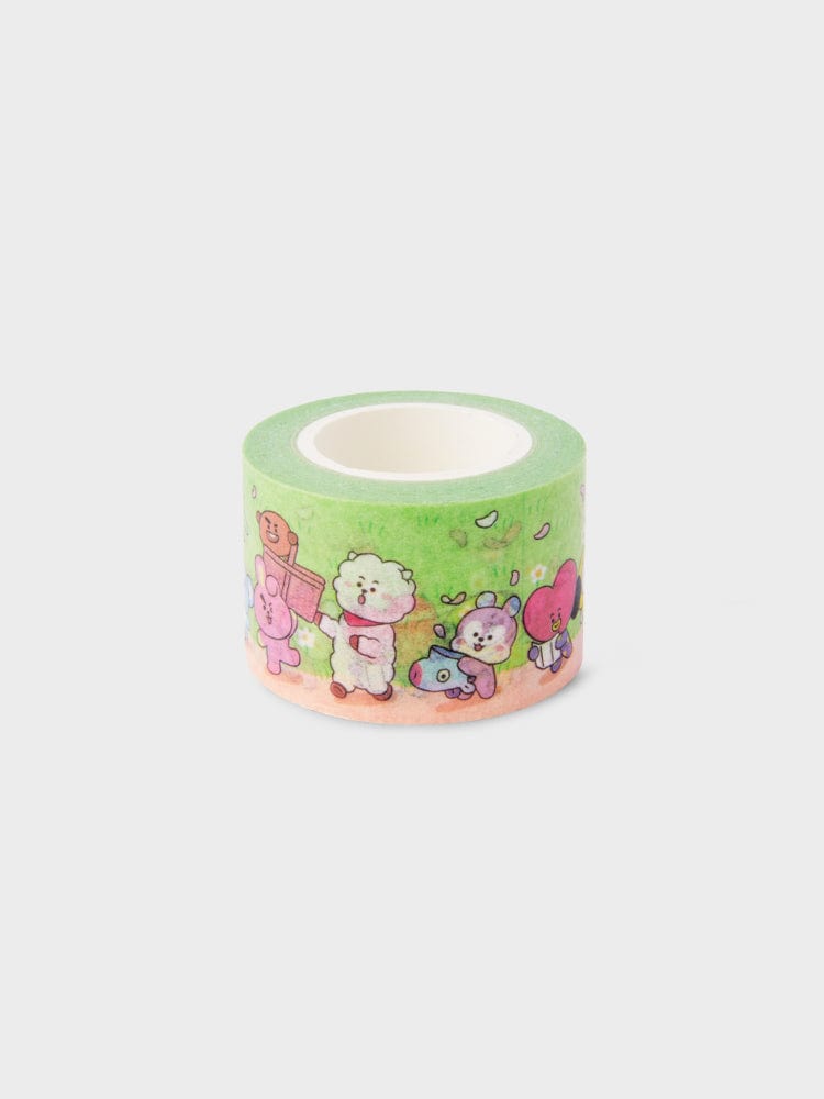 BT21 SPRING DAY MASKING TAPE SET