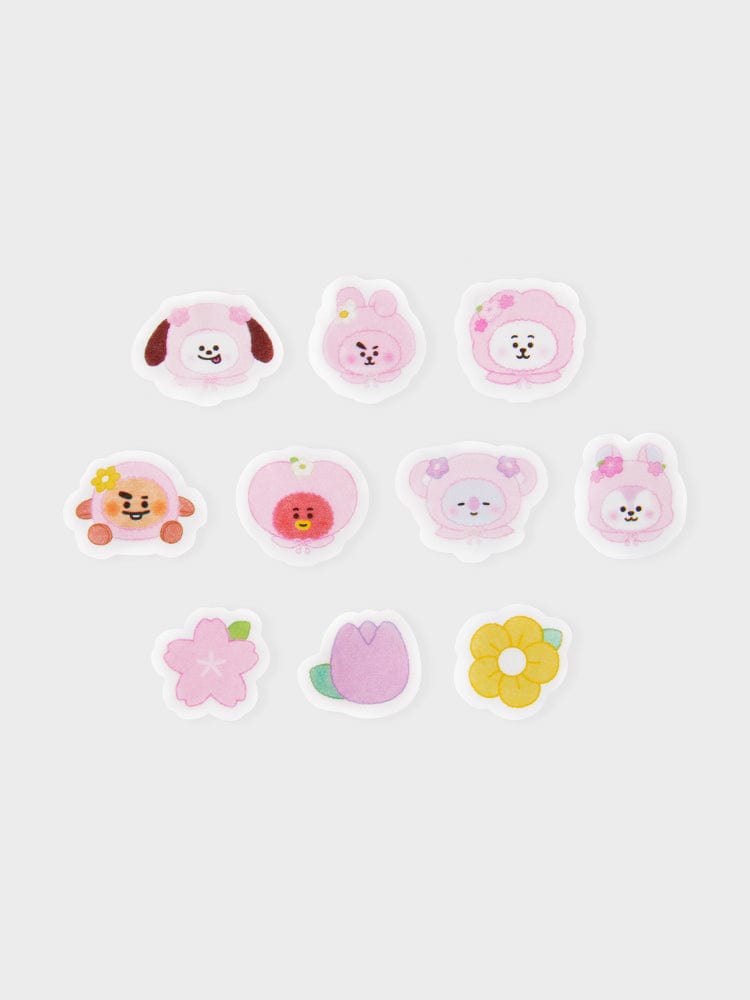 BT21 SPRING DAY MASKING TAPE SET
