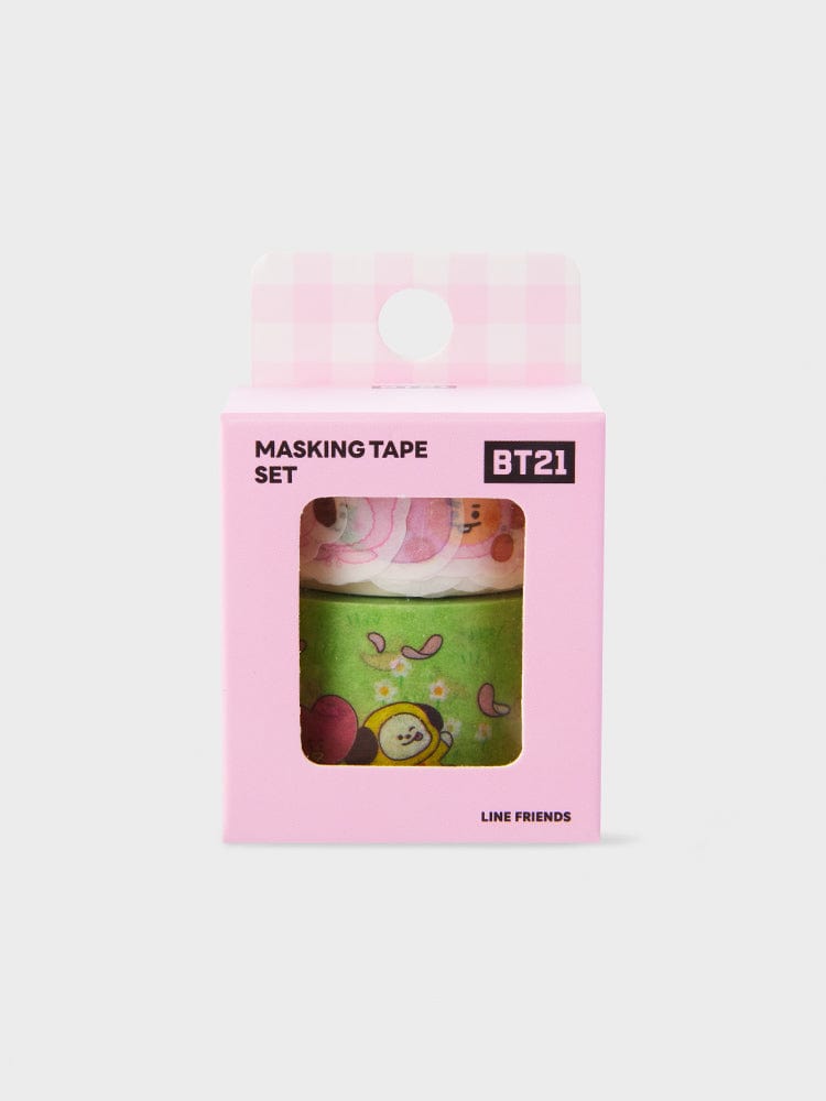 BT21 SPRING DAY MASKING TAPE SET