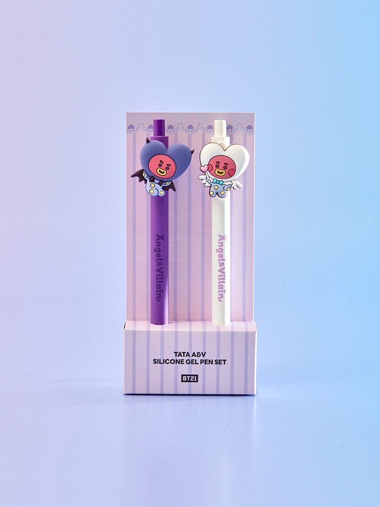 BT21 TATA Angel & Villain Gel Pen Set (2 pieces)