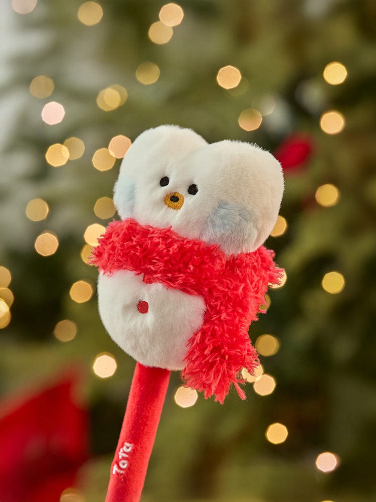 BT21 TATA Mini Mini Petty Holiday Snowman Doll Gel Pen