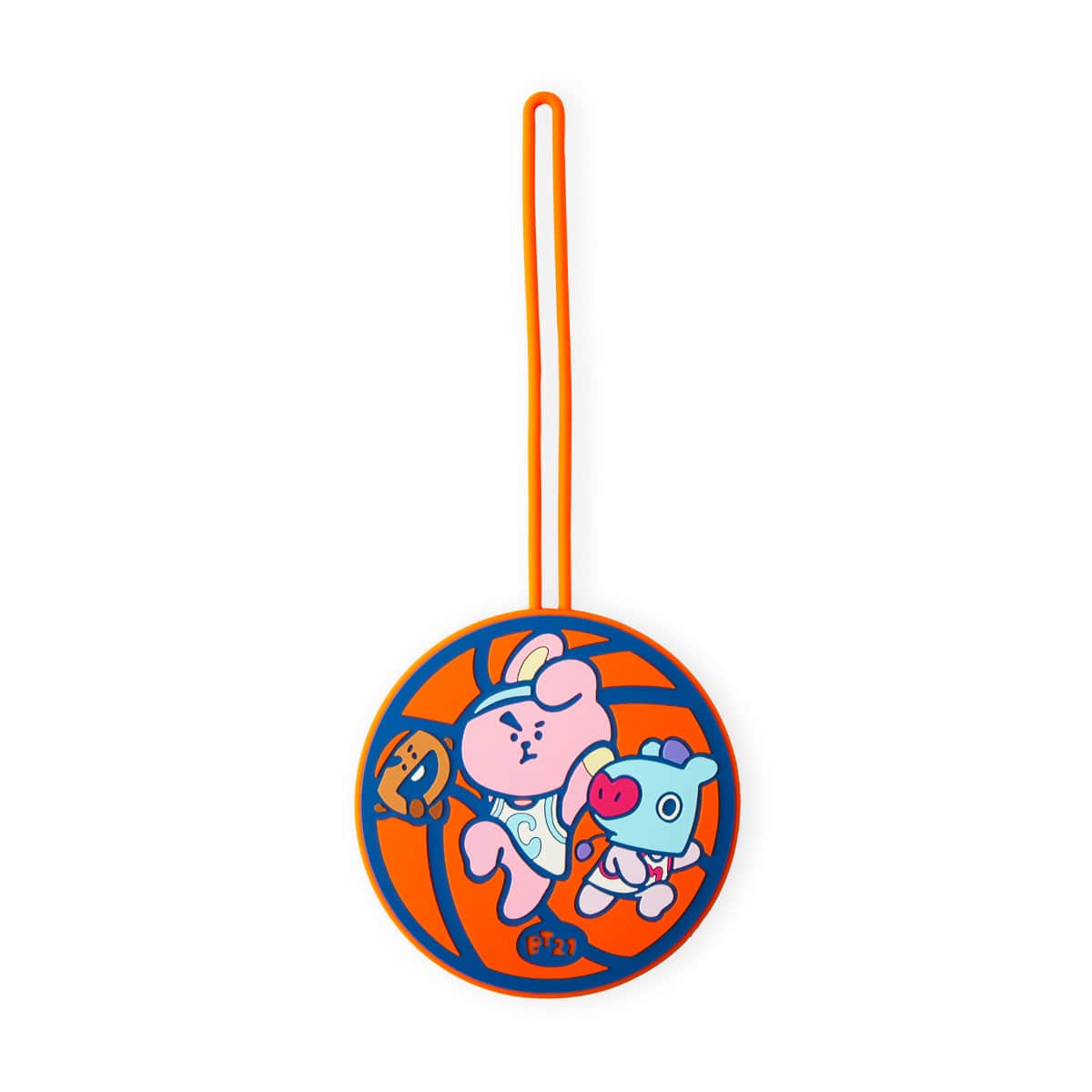 BT21 Sports Club Basketball Name Tack