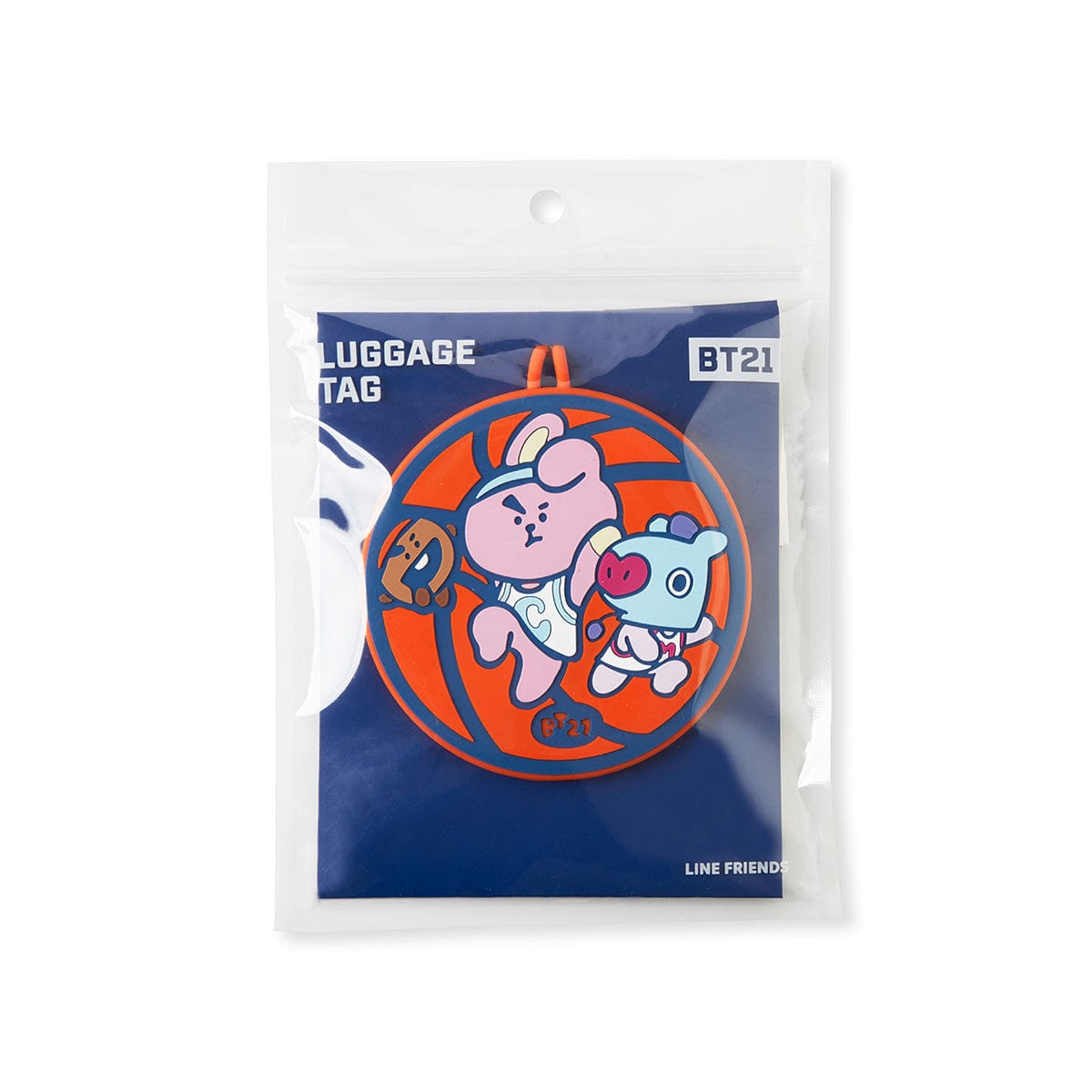 BT21 Sports Club Basketball Name Tack
