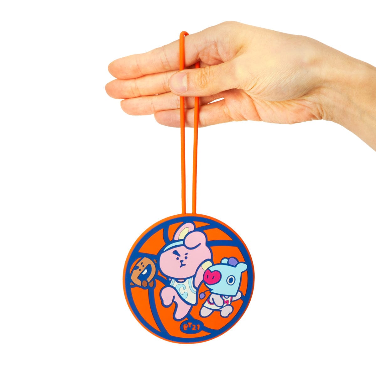 BT21 Sports Club Basketball Name Tack