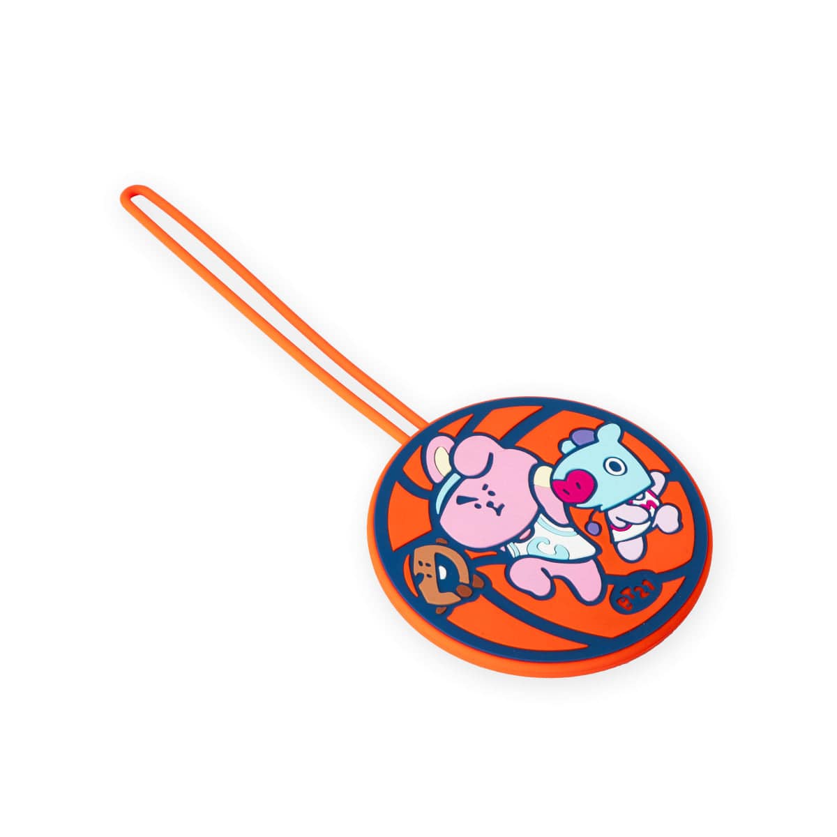BT21 Sports Club Basketball Name Tack